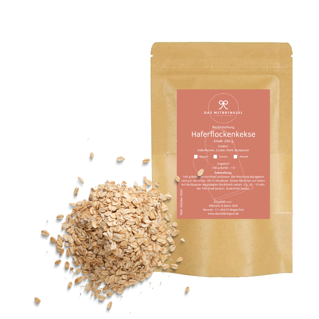 Backmischung für Haferflockenkekse 250 g