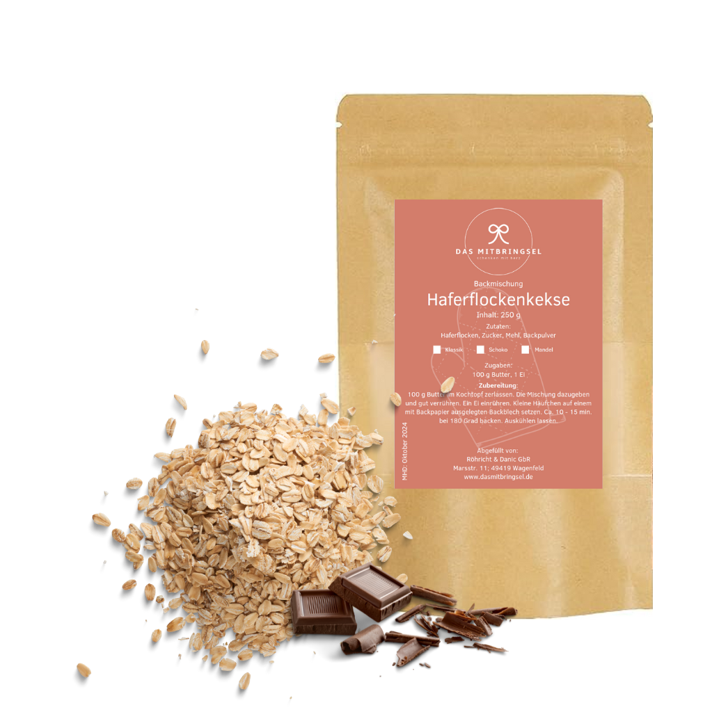 Backmischung für Haferflockenkekse 250 g